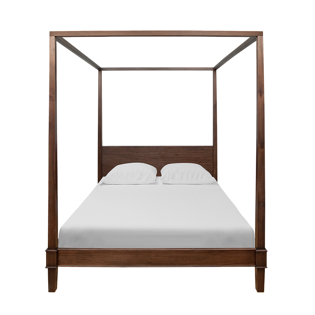 MENCE - Queen size bed 160x200 - Mokka