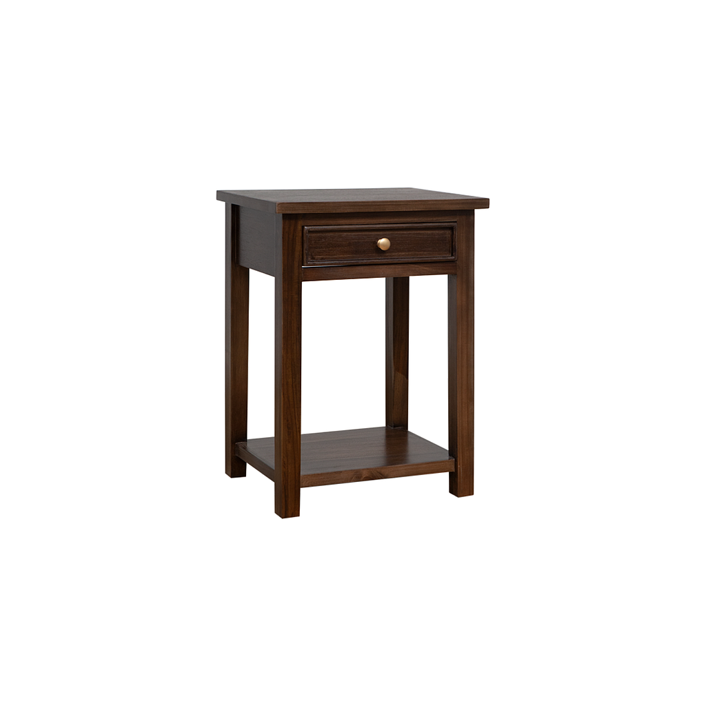 ALES - Bedside table H60 - Mokka