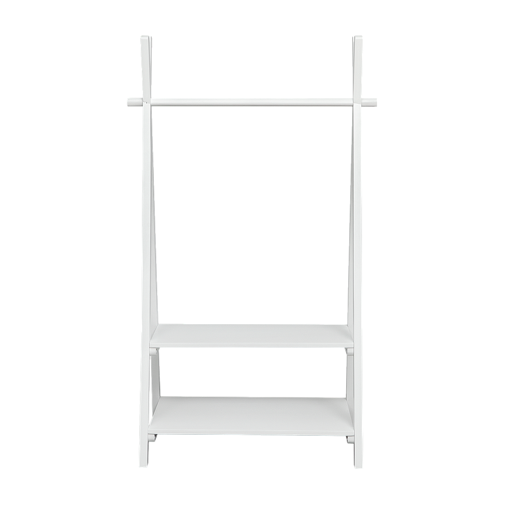 TIPI - Toddler Clothes rack L80 x H135 - White