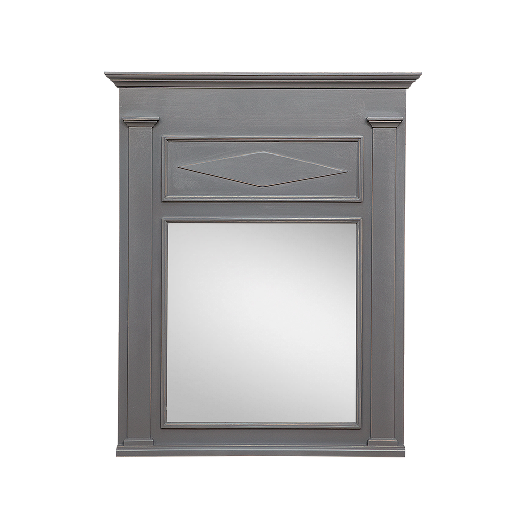 Mirror L95 x H117 - Brocante pearl grey