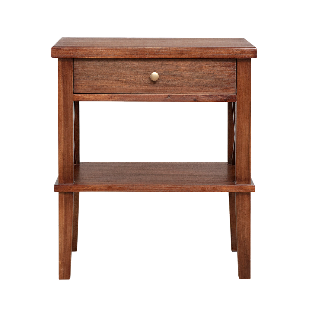 ESTEBAN - Bedside table H65 - Washed antic