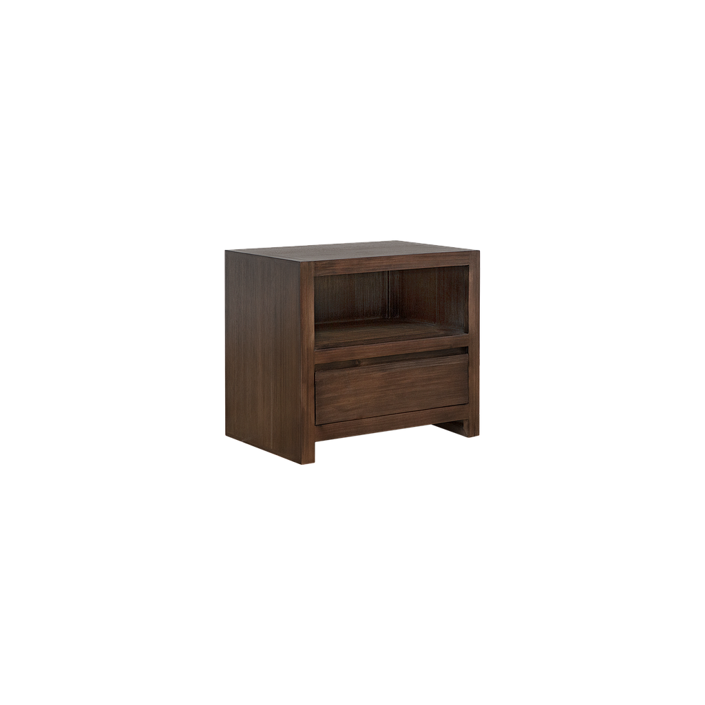 RUBEN - Bedside table H45 - Mokka