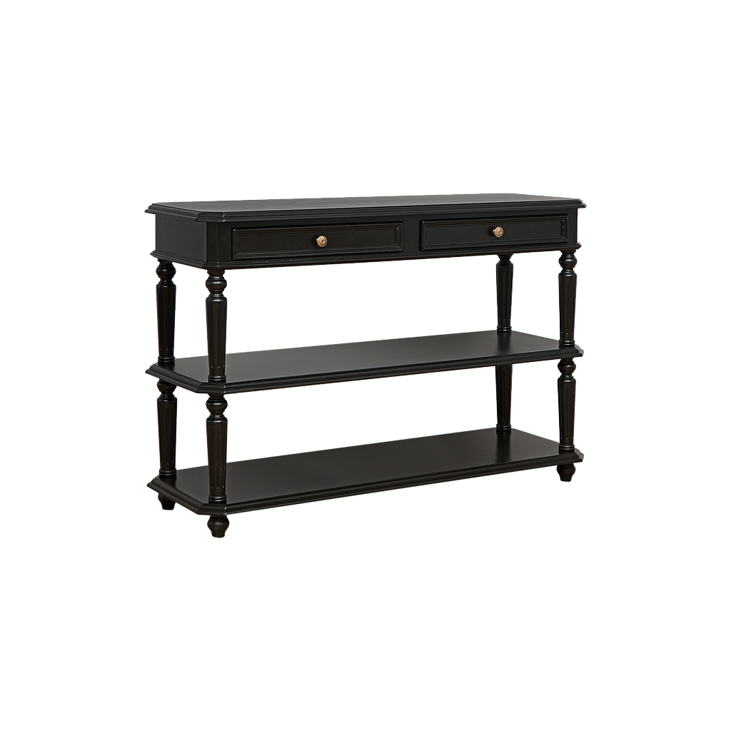 ANNE - Console table L120 - Black