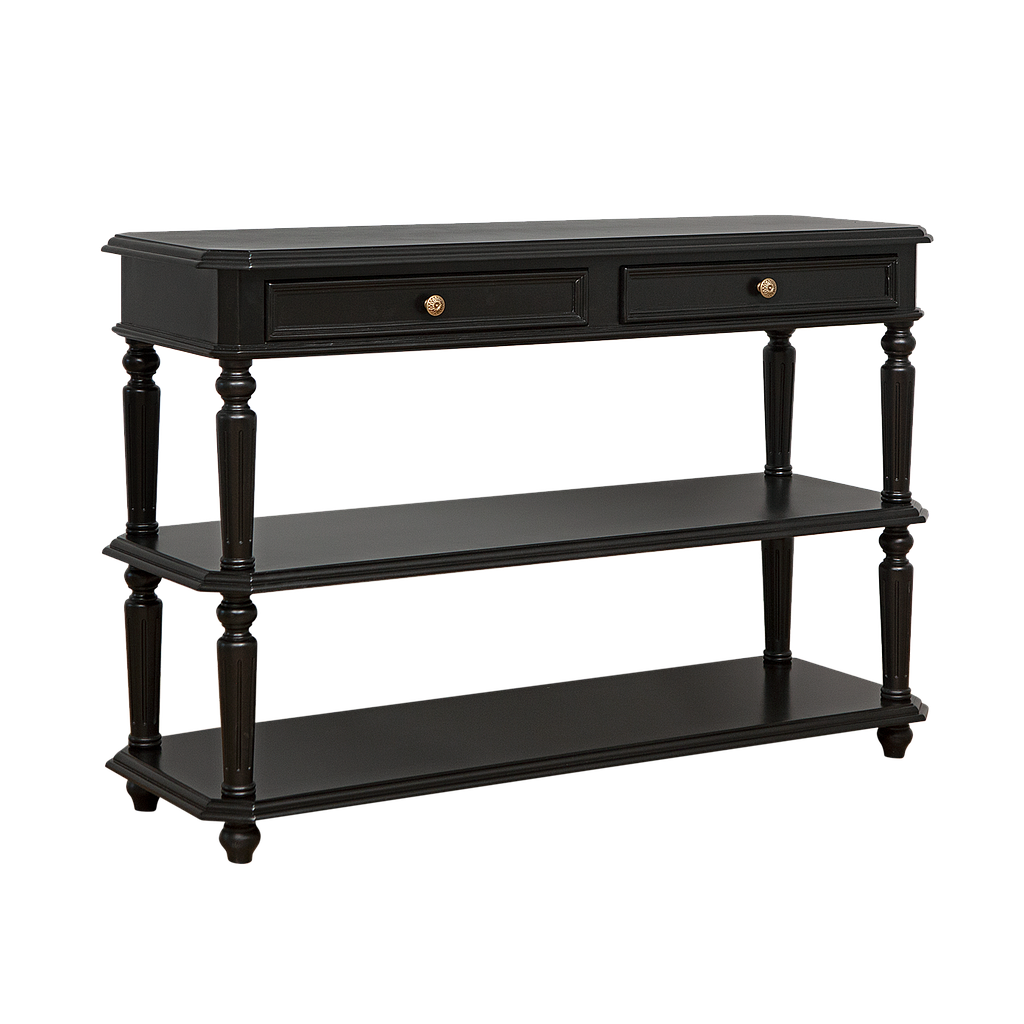 ANNE - Console table L120 - Black