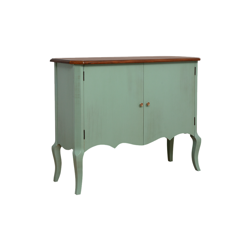 ELODIE - Sideboard L120 - Shabby mint and Washed antic