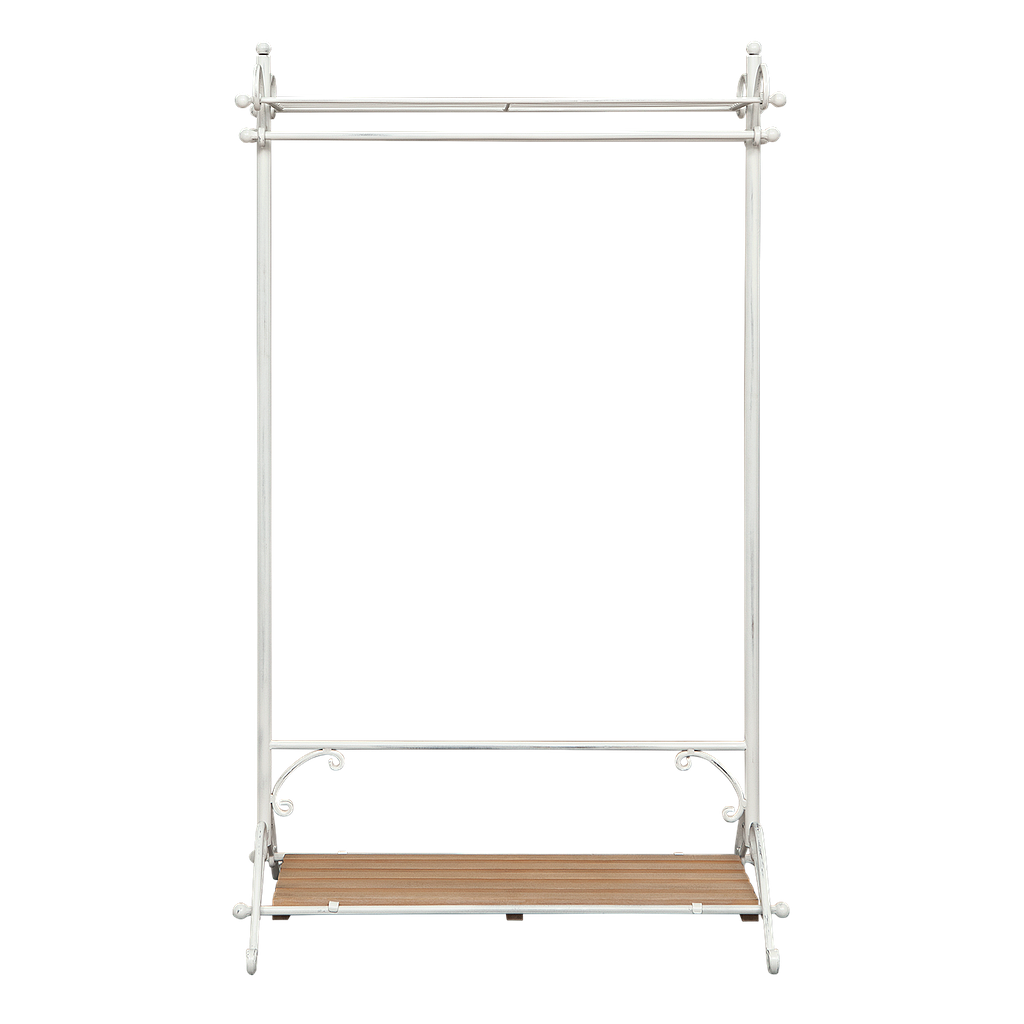 BRUANT - Hanging rail L100 x H170 - Patina white and Toffee