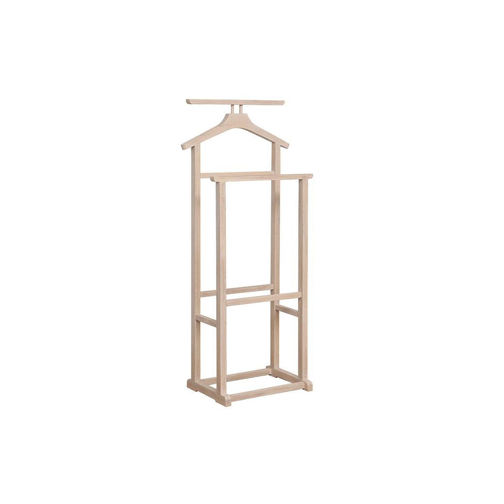 ENZO - Valet stand L50 x H116 - Whitened acacia