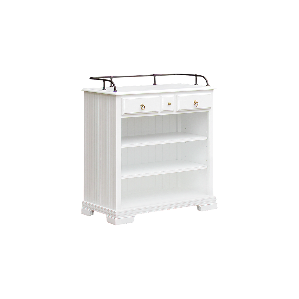 ISOLA - Kitchen unit L84 - Brocante white and Burnish
