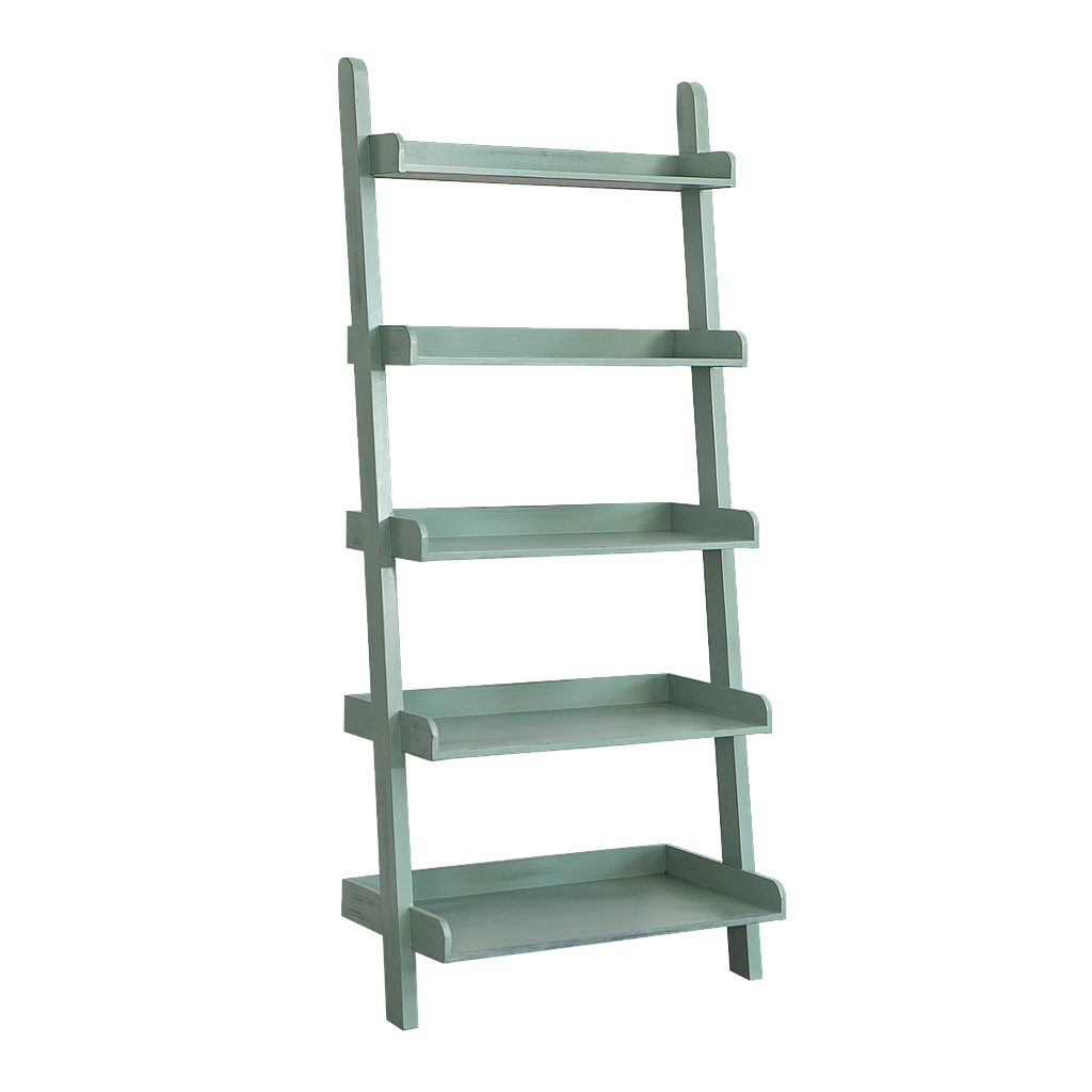 DRISS - Ladder shelf L86 x H193 - Patina mint