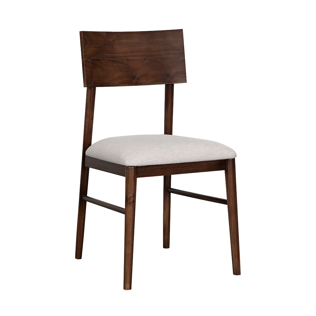 PORTO - Dining chair - Mokka and Cream cover