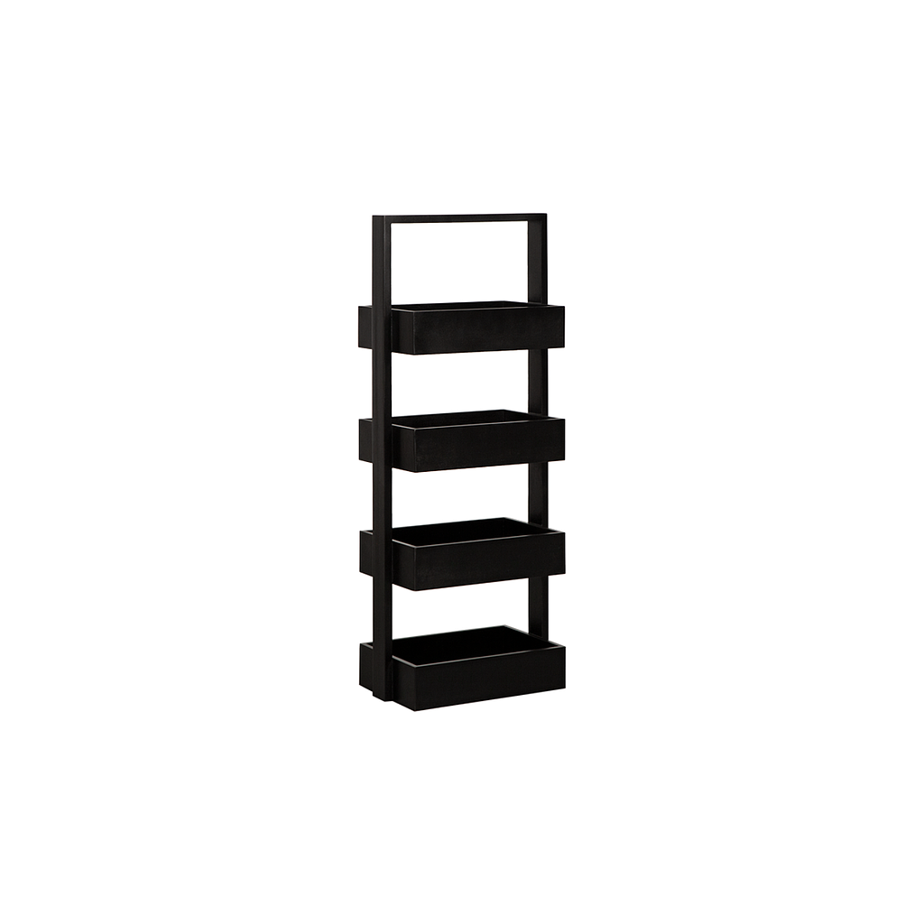 NANCY - Storage unit H90 - Black