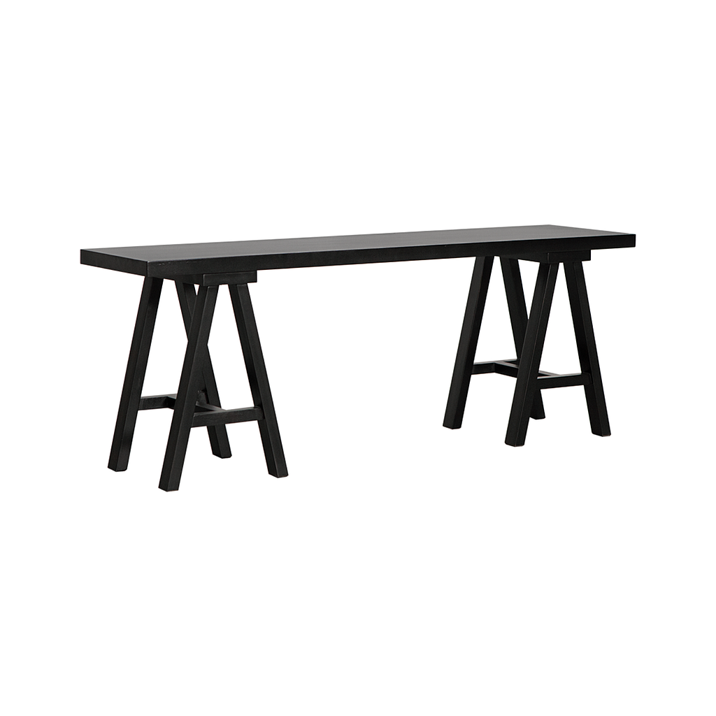 DEREK - Bench L120 - Black
