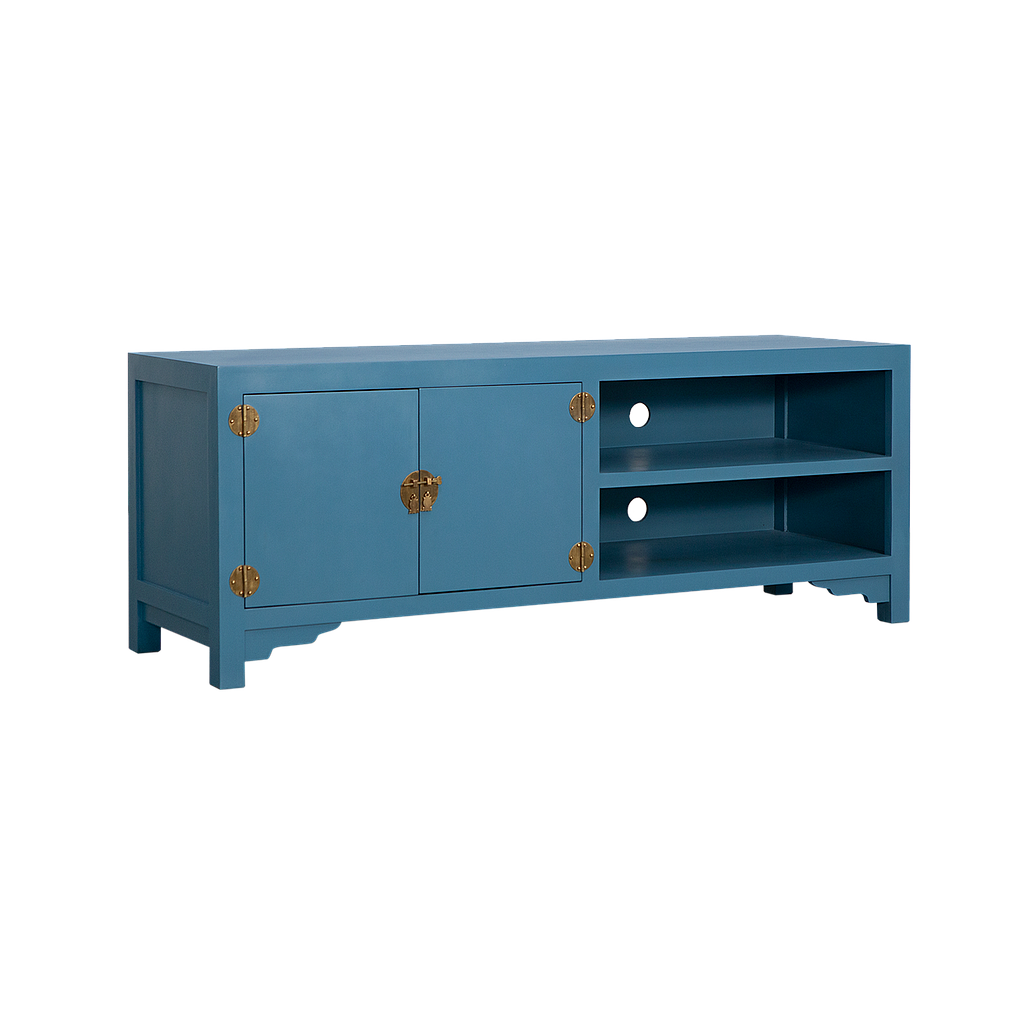XIAN - TV stand L160 - Stone blue