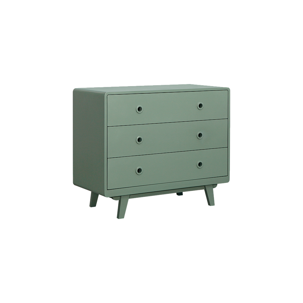 LAURA - Chest of drawers L95 - Mint
