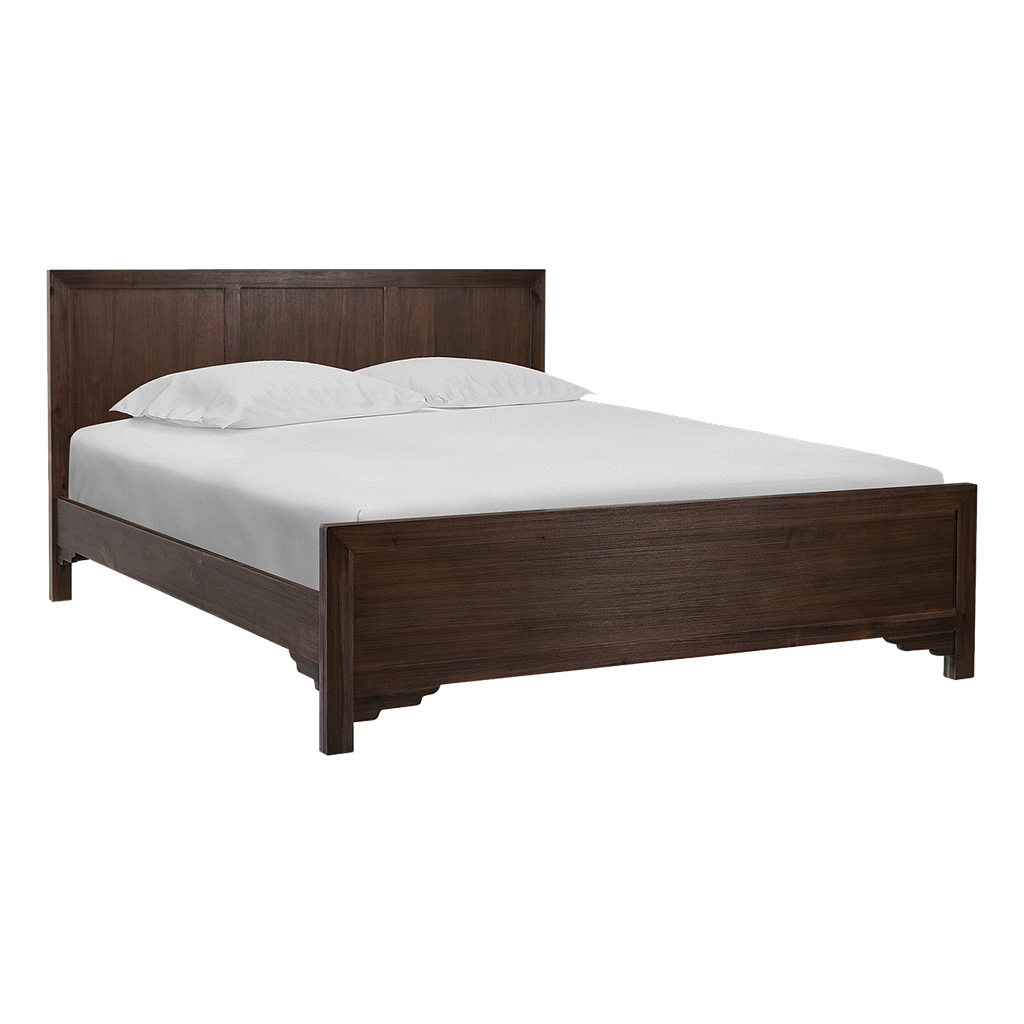 XIAN - Queen size bed 160x200 - Mokka