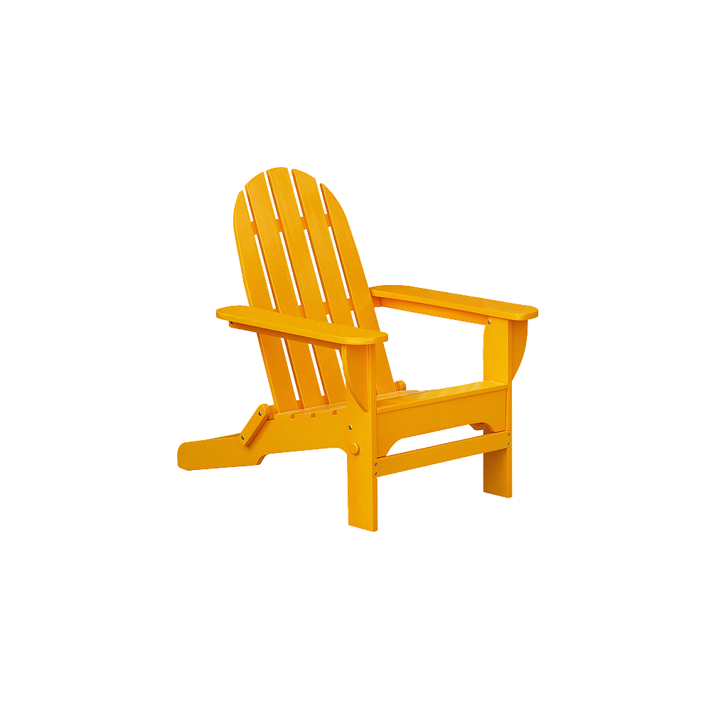 EDMONTON - Outdoor armchair L74 - Pineapple yellow