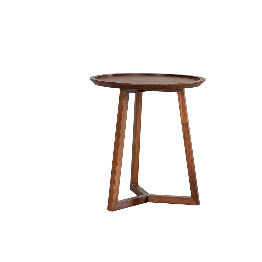 ALMA - Side table Diam.50 x H55 - Washed antic