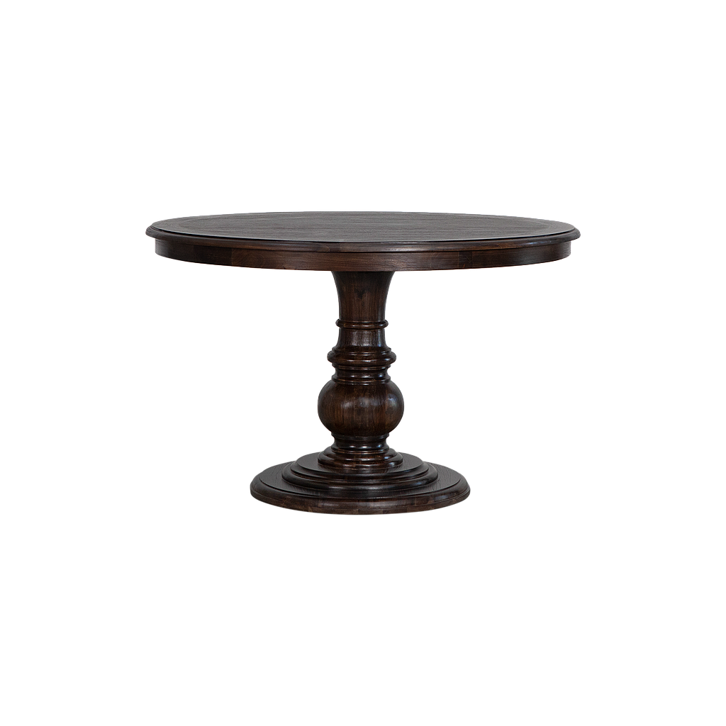 ALISSON - Dining table Diam.120 - Mokka