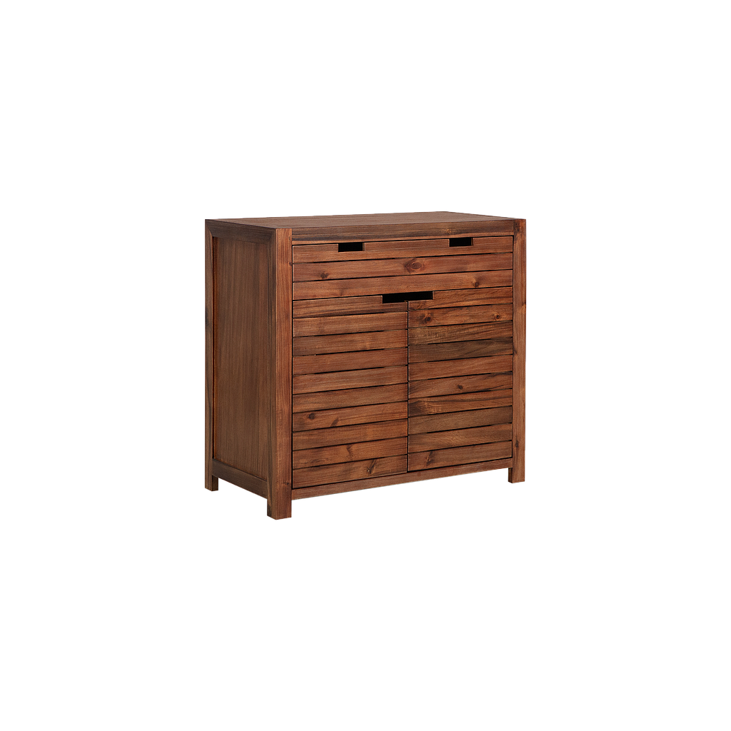 WENDY - Shoe cabinet L80 x H75 - Washed antic