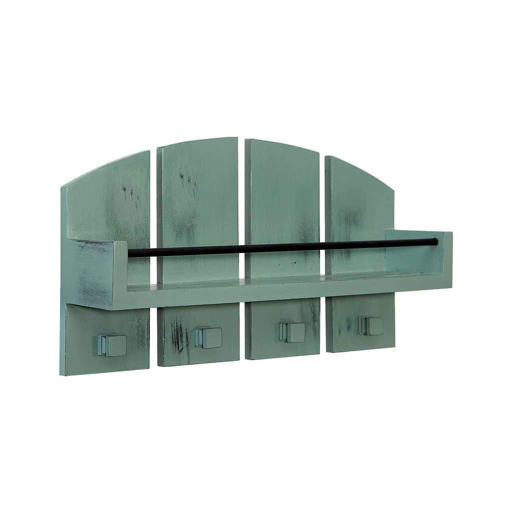 ANATOLE - Hook rail L54 - Patina mint