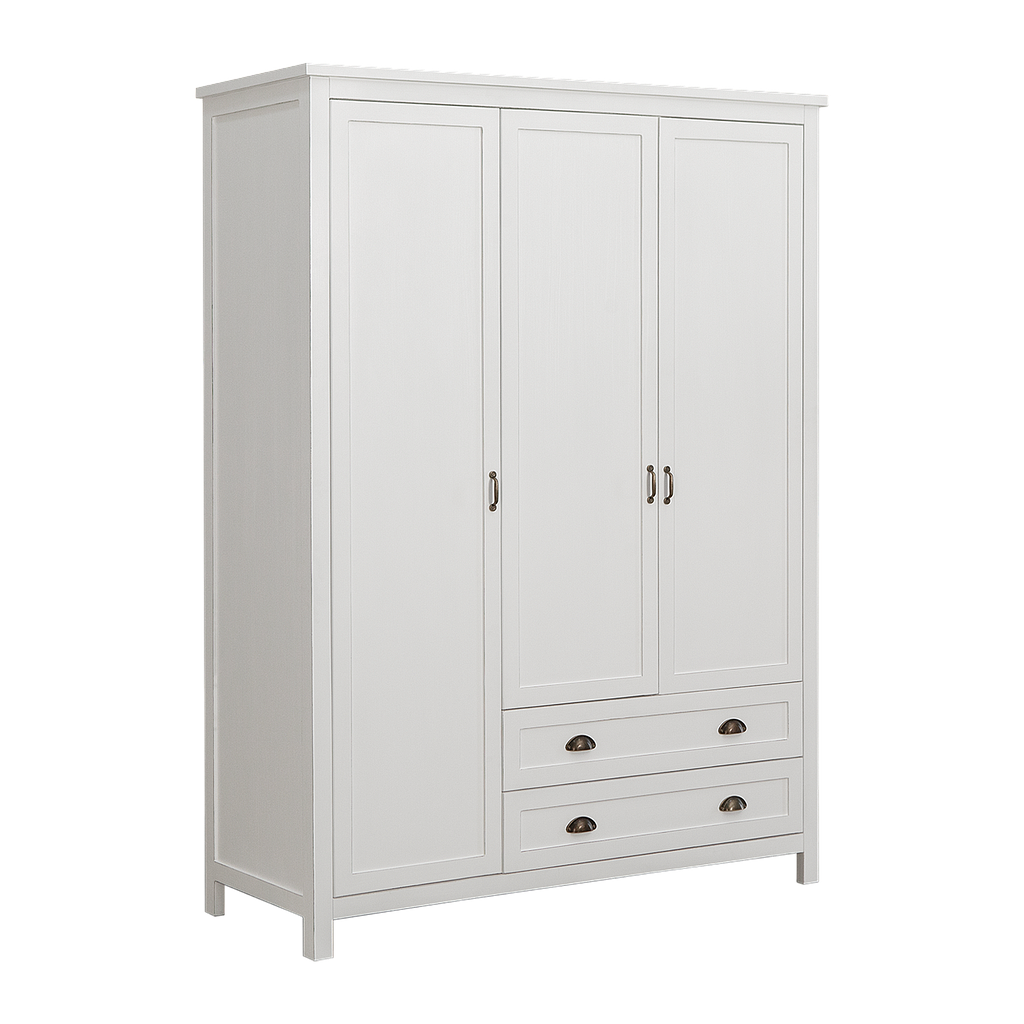 IWAN - Wardrobe L140 x H190 - Brocante white