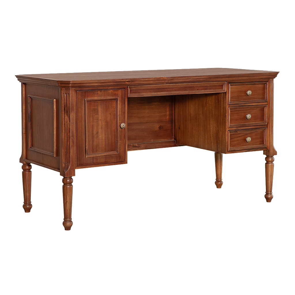 LISANDRO - Desk L140 x W60 - Washed antic