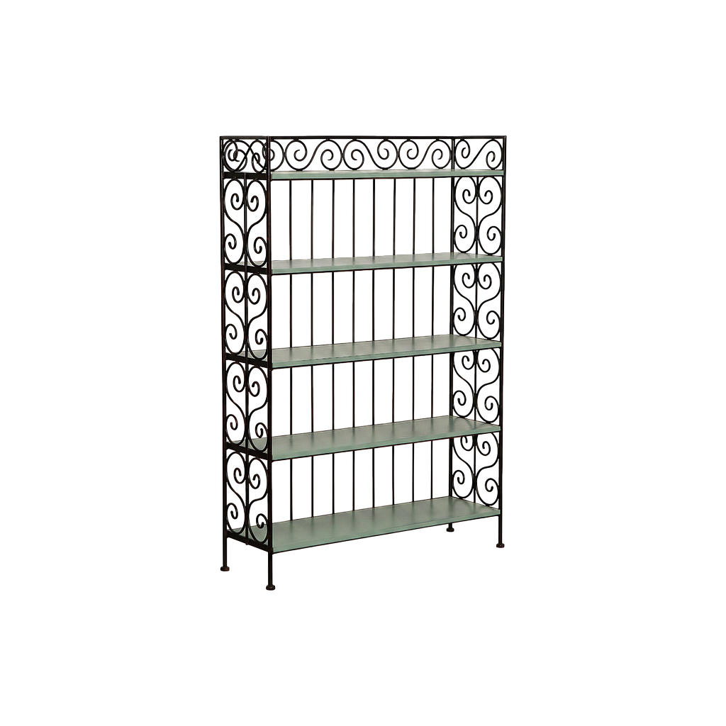 CHARLES - Shoe rack L75 x H110 - Burnish and Patina mint