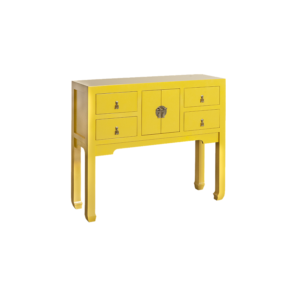 XIAN - Console table L100 - Pineapple yellow