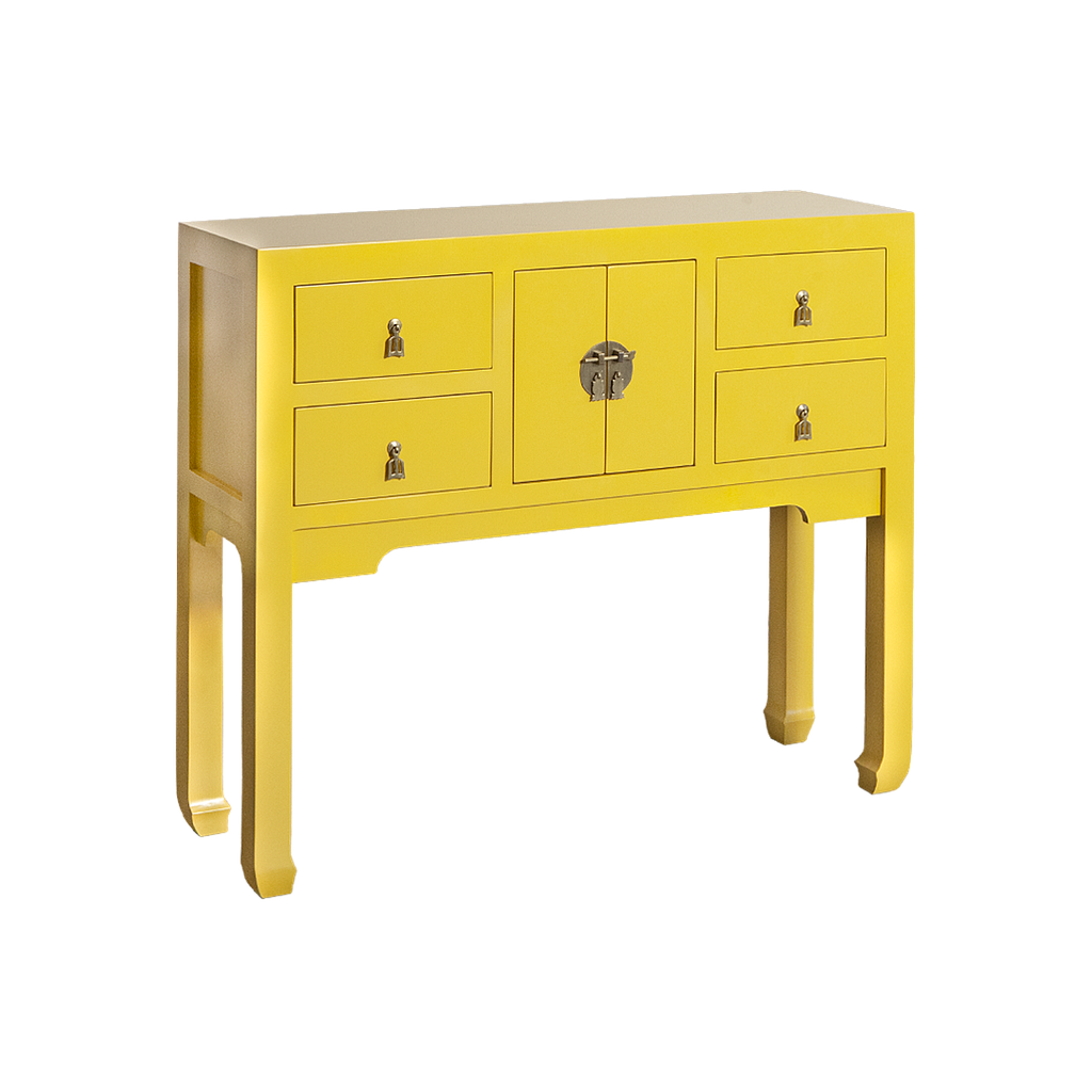 XIAN - Console table L100 - Pineapple yellow