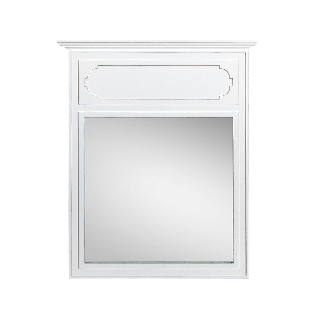 MARIGNY - Wall mirror L70 x H85 - Brocante white