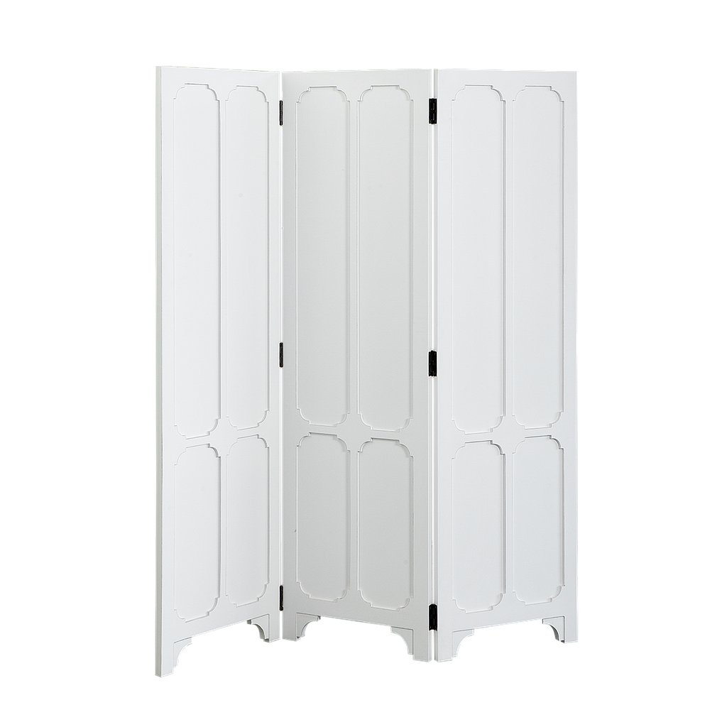MARIGNY - Room divider L150 x H180 - Brocante white
