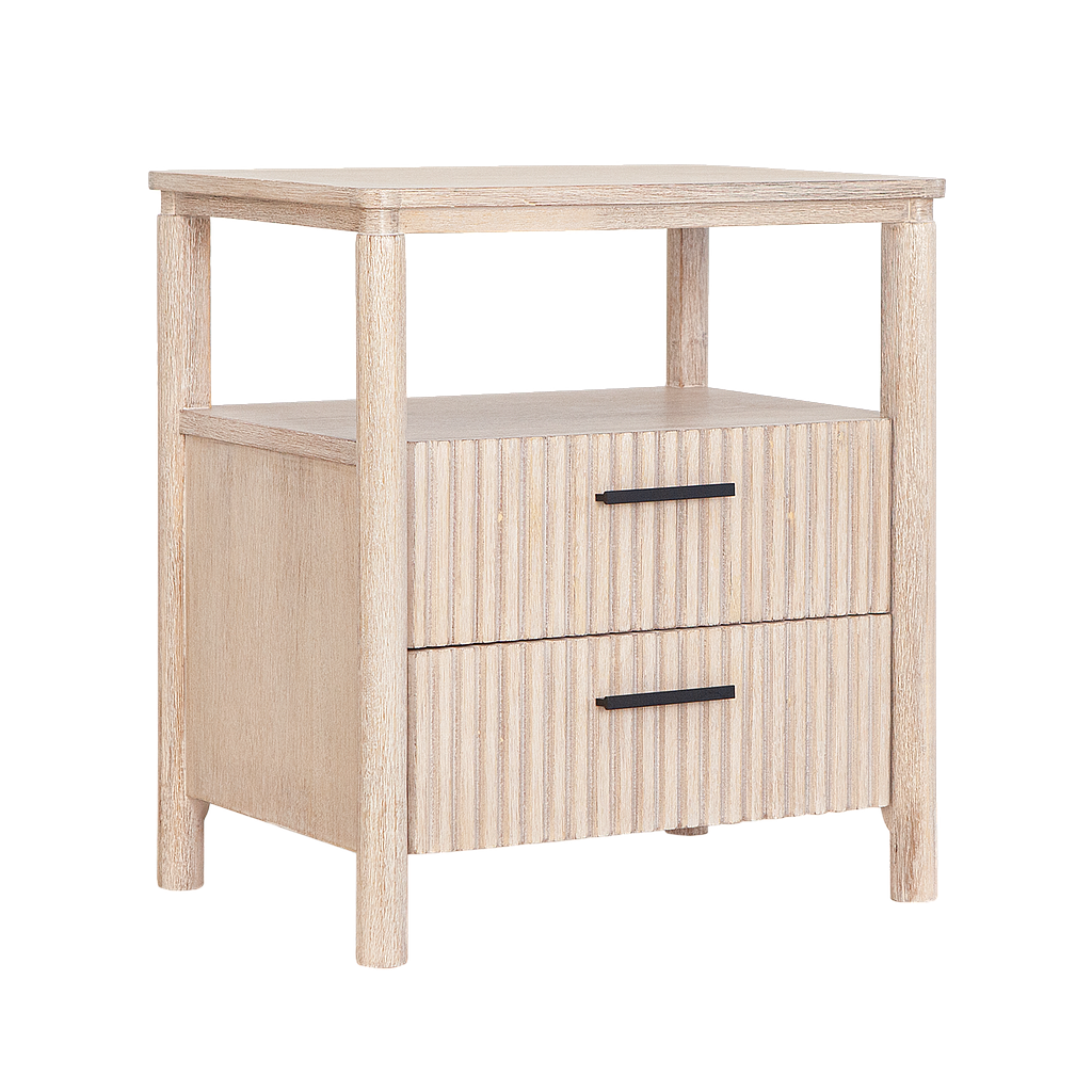 LEEDEN - Bedside table L55 x H61 - Toffee