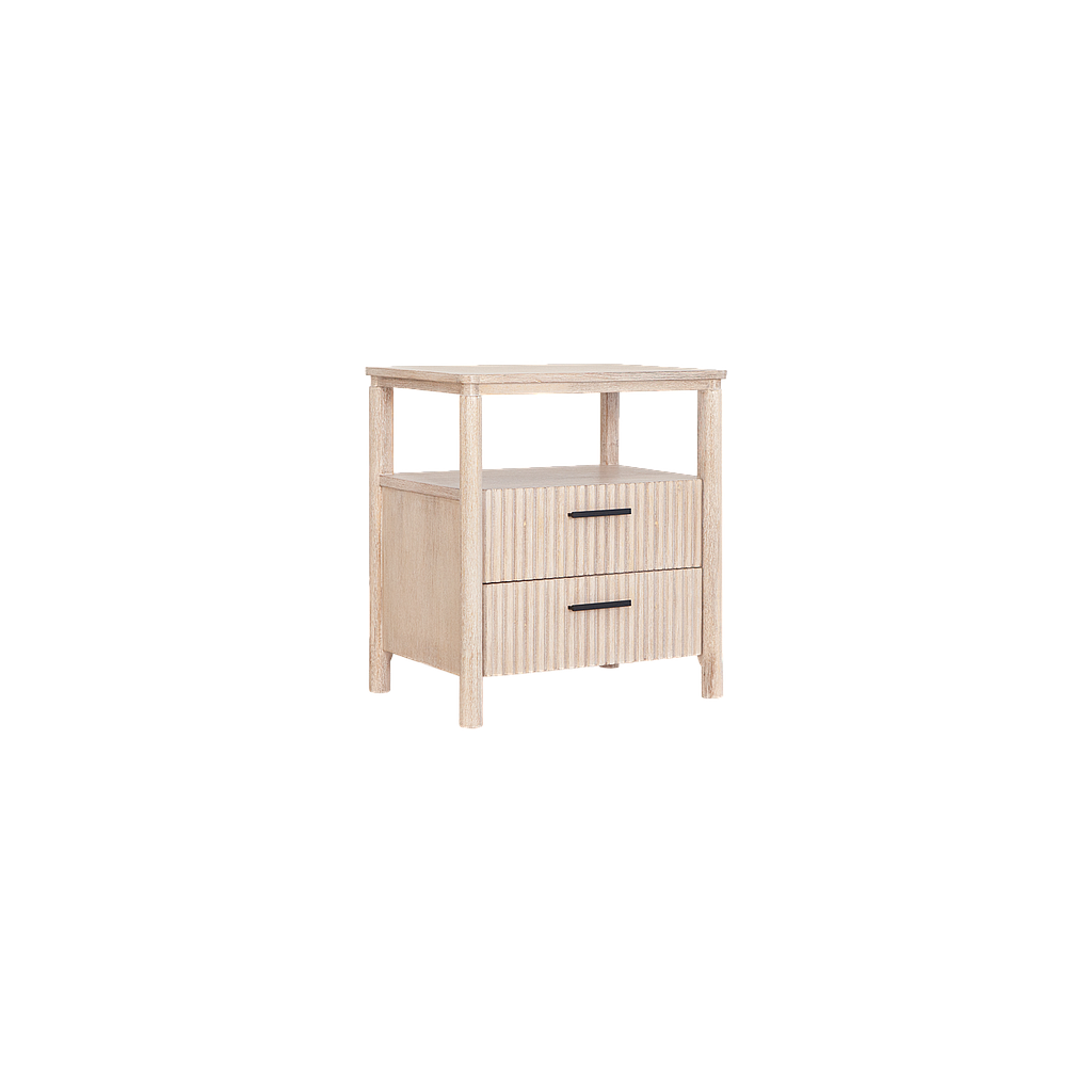 LEEDEN - Bedside table L55 x H61 - Toffee