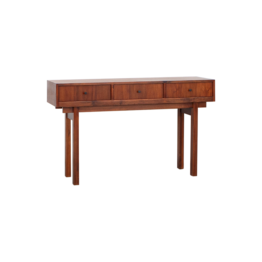 QUADRAE - Console table L130 - Washed antic