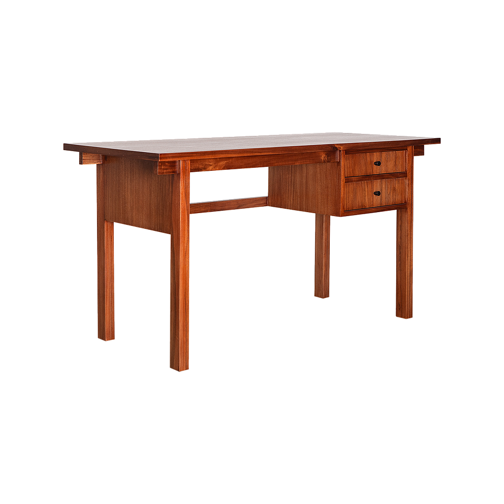 QUADRAE - Desk L140 x W60 - Washed antic