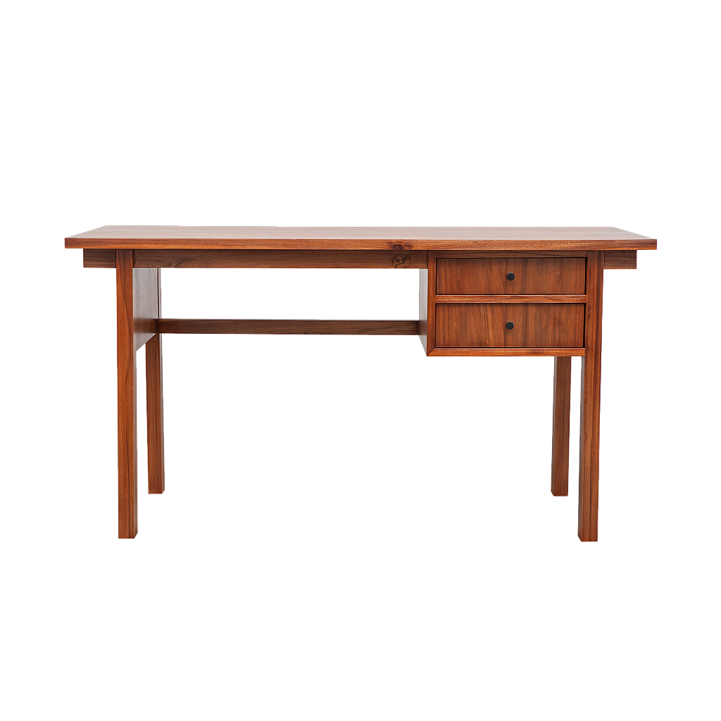 QUADRAE - Desk L140 x W60 - Washed antic