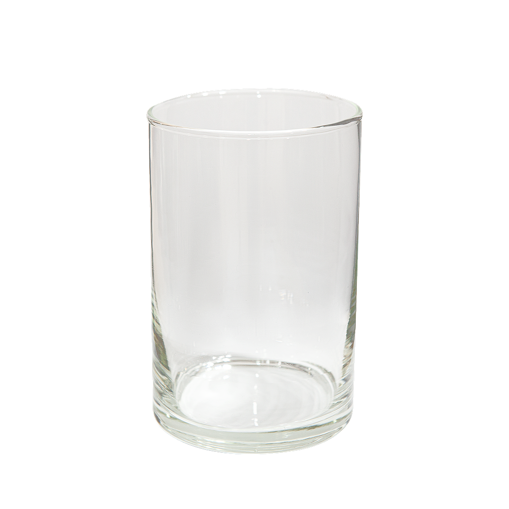 ABIGAIL - Glass vase Diam.10 x 15 - Transparent
