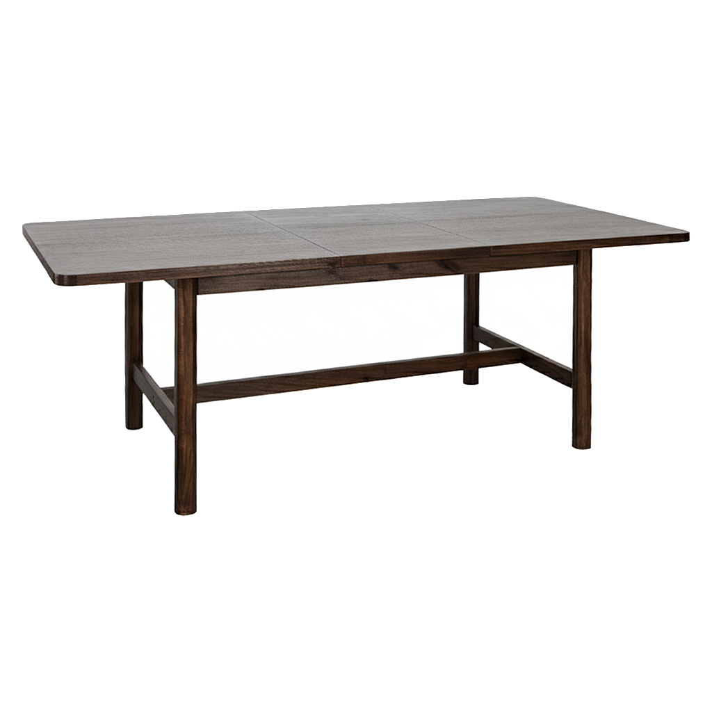 LEEDEN - Extendable dining table L160/210 x W100 - Mokka
