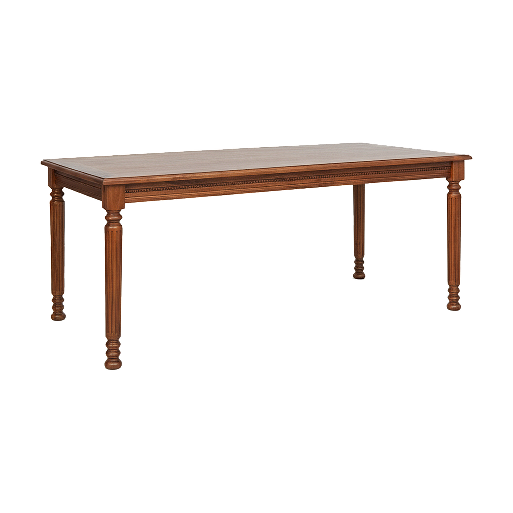 ORLEANS - Dining table L180 x W90 - Washed antic