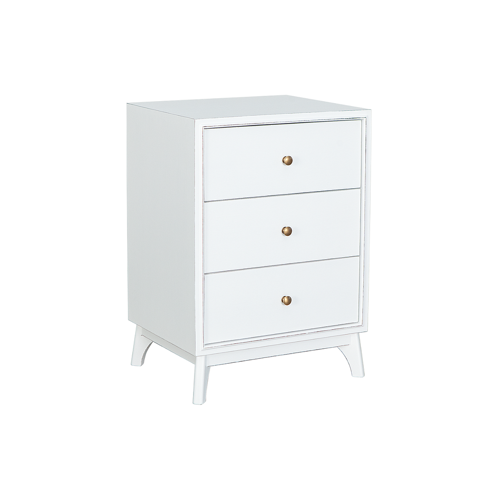 COME- Bedside table H70 - Brocante white
