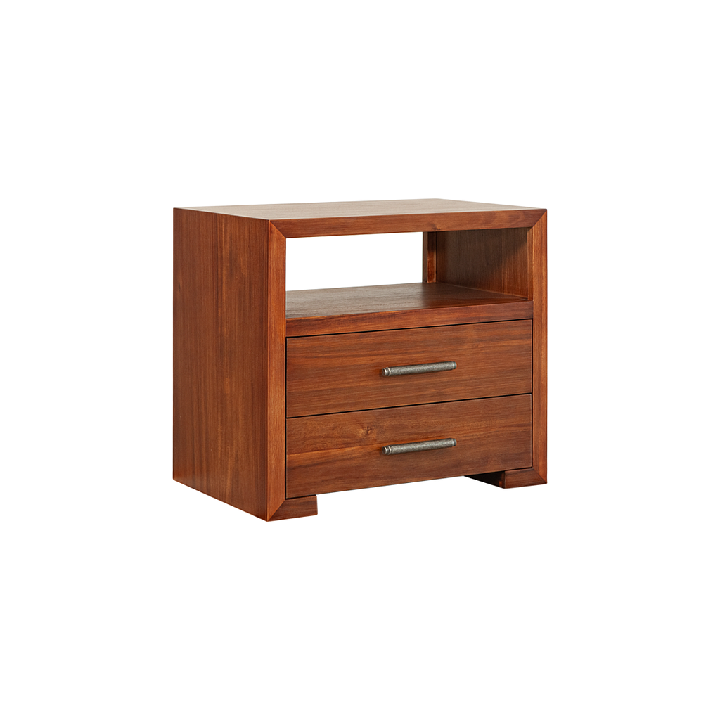 LEANDRE - Bedside table H55 - Washed antic