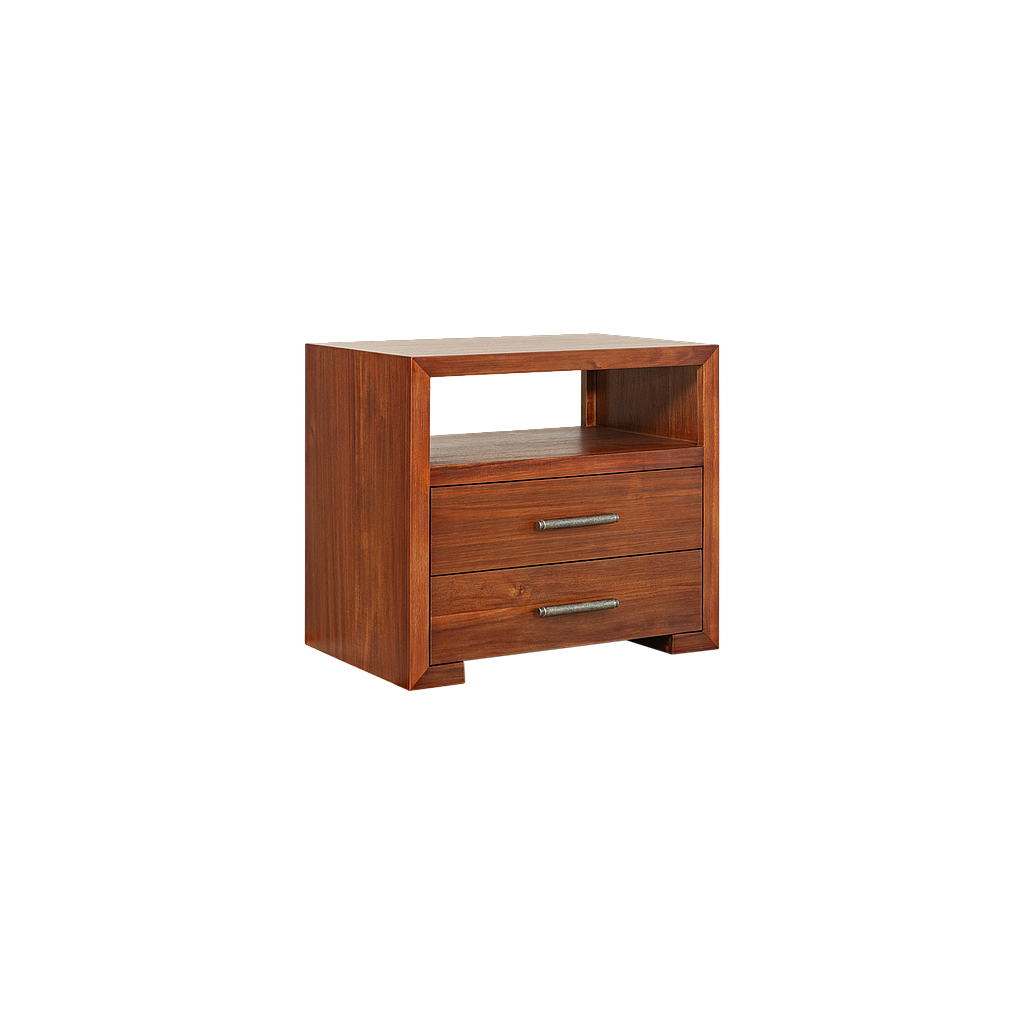 LEANDRE - Bedside table H55 - Washed antic