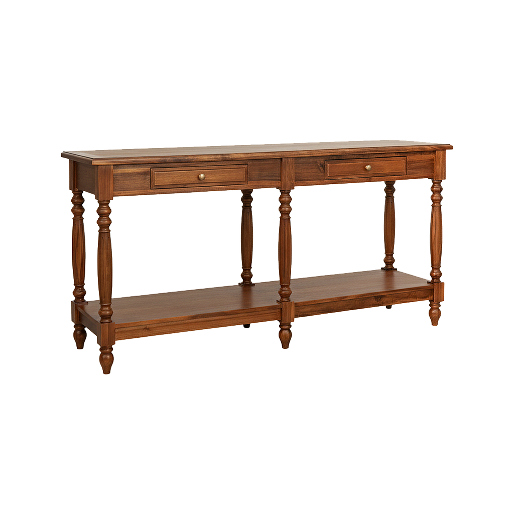 NIMES - Console table L160 - Washed antic