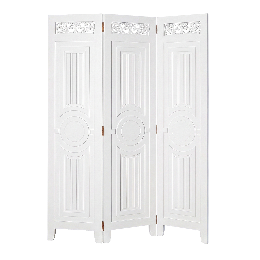 CAST - Room divider L138 x H185 - Brushed white