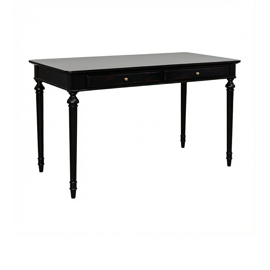 BYRAM - Desk L130 x W65 - Shabby black
