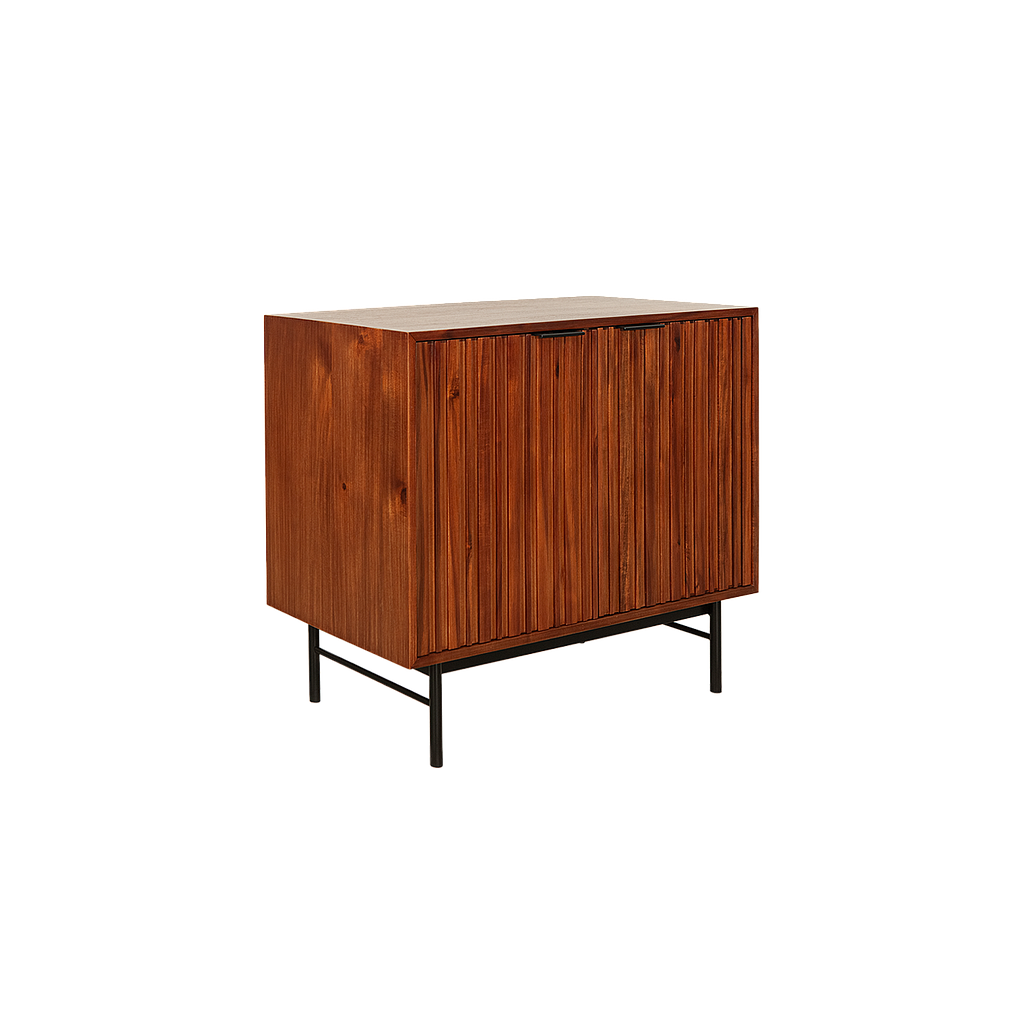 MATTEO - Sideboard L84 - Washed antic and Matt black