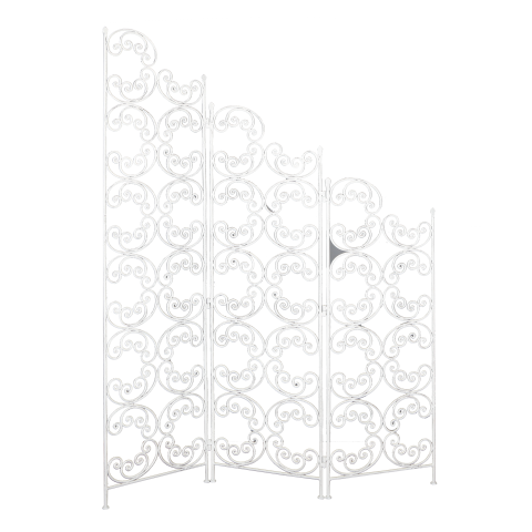 MARLENE - Room divider L150 x H188 - Patina white