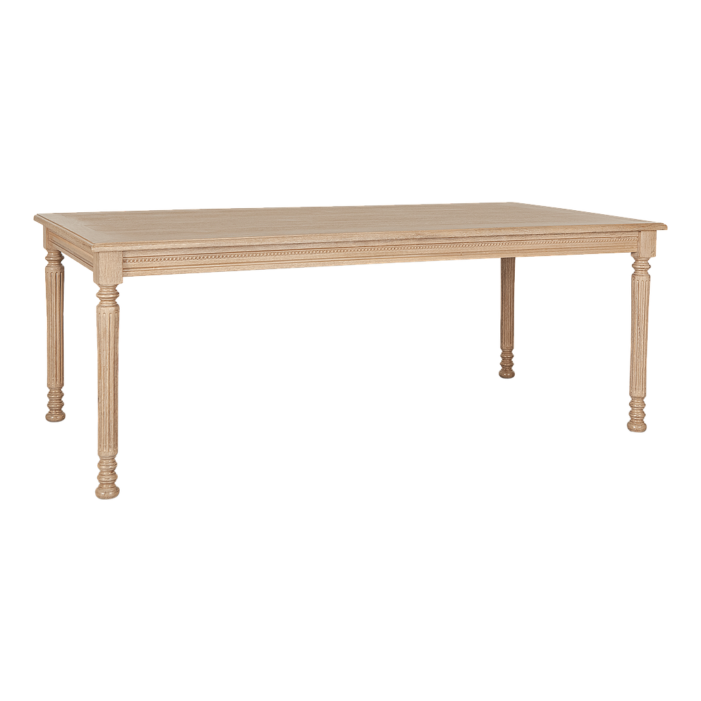 ORLEANS - Dining table L200 x W100 - Toffee