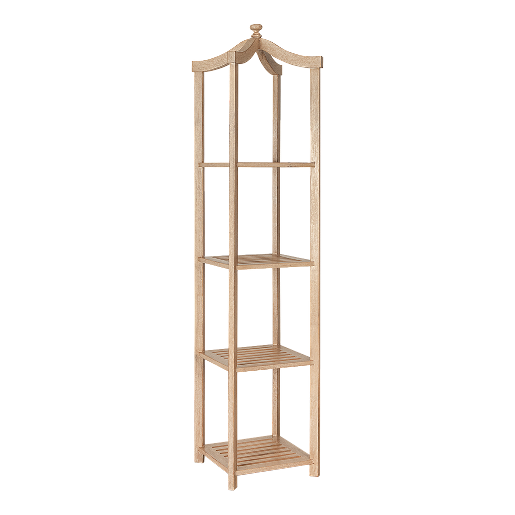 PAULA - Column shelf H195 - Toffee