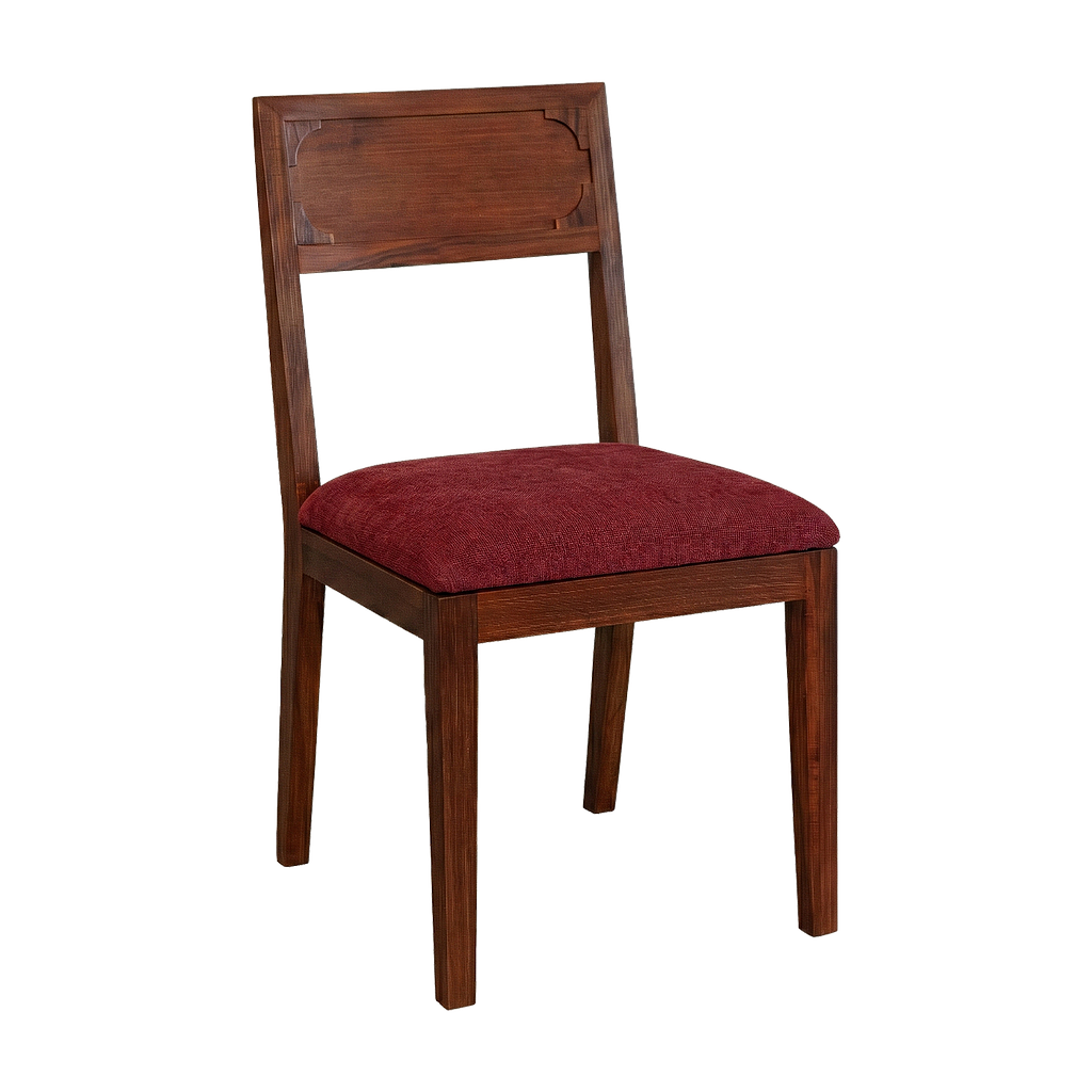 MARIGNY - Chair - Washed antic and Red cover